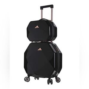 Kensie 2 pc set black 8 wheels